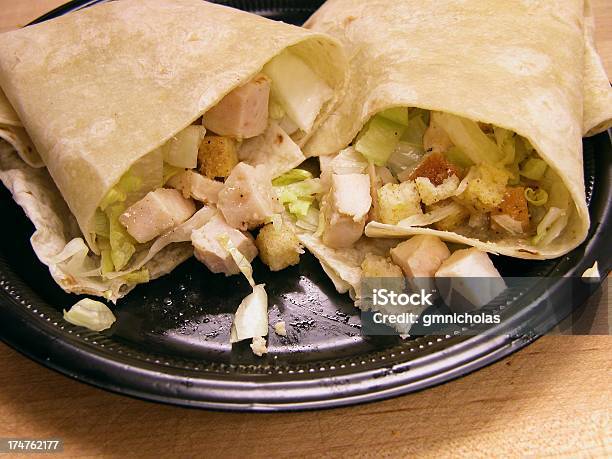 Hähnchensalatpackung Stockfoto und mehr Bilder von Huhn - Geflügelfleisch - Huhn - Geflügelfleisch, Tortilla-Sandwich, Würfel - Geometrische Form