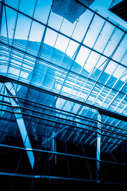 istock Modern glass corporate building 174762513