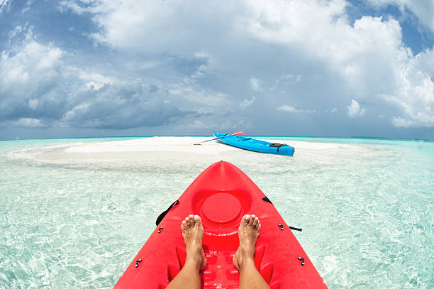 istock Feet in kayak 174762593