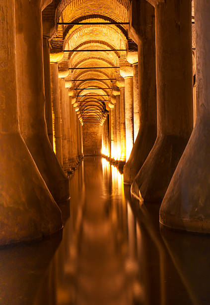 istock Basilica Cistern, istanbul ,Turkey 174763123