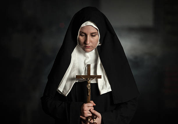 istock Praying at the church 174763176