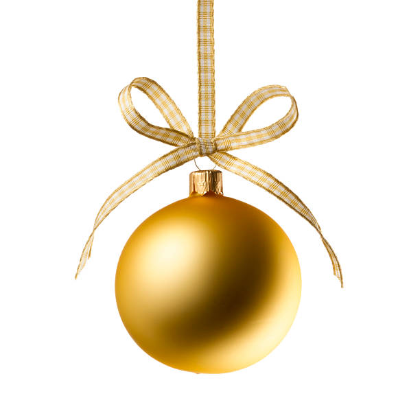 istock Golden Christmas bauble 174763397