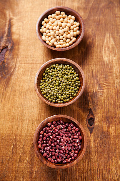istock Organic soy adzuki and mung beans 174763569