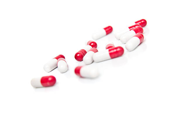 istock Medical red-white pills 174763651
