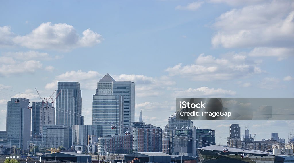 Canary Wharf - Foto de stock de Londres - Inglaterra royalty-free