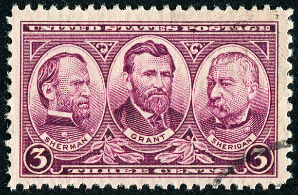 istock Sherman, Grant, And Sheridan Stamp 174765261