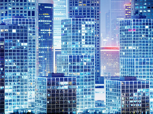 istock Beijing Central Business district buildings skyline, China cityscape 174765659