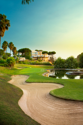 La Quinta Golf course located in Costa Del Sol. Close to Marbella Area in Spain. More golf images: