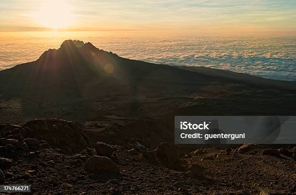 Mawenzi Summit Mount Kilimanjaro Tanzania Stock Photo - Download Image Now - Mt Kilimanjaro, Adventure, Africa