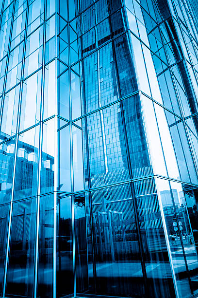 istock Modern glass corporate building 174767517