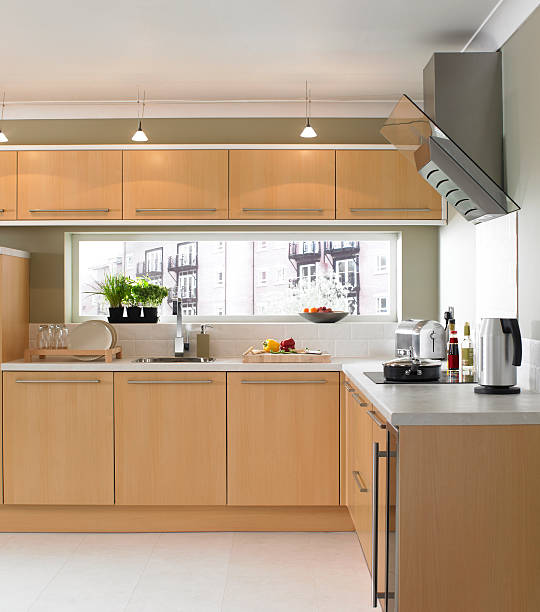Hanging kitchen utensils