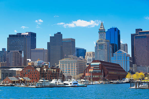 istock Rowe's wharf marina in Boston 174768022