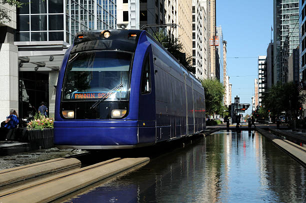 istock Metro Train in Downtown Houston, Texas 174768036