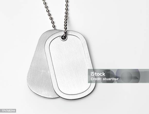 Blank Dog Tags stock photo. Image of silver, blank, marines - 113828628