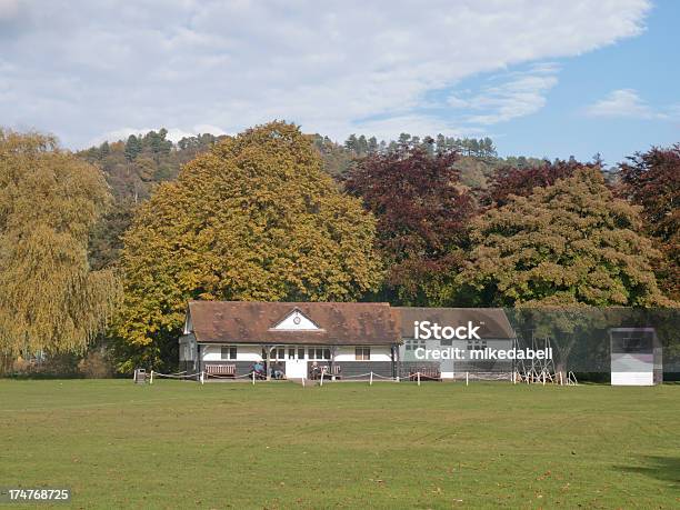 Cricket Pavilion - Fotografie stock e altre immagini di Cricket - Cricket, Padiglione, Campo da cricket