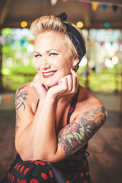 istock Retro Rockabilly Woman 174769123