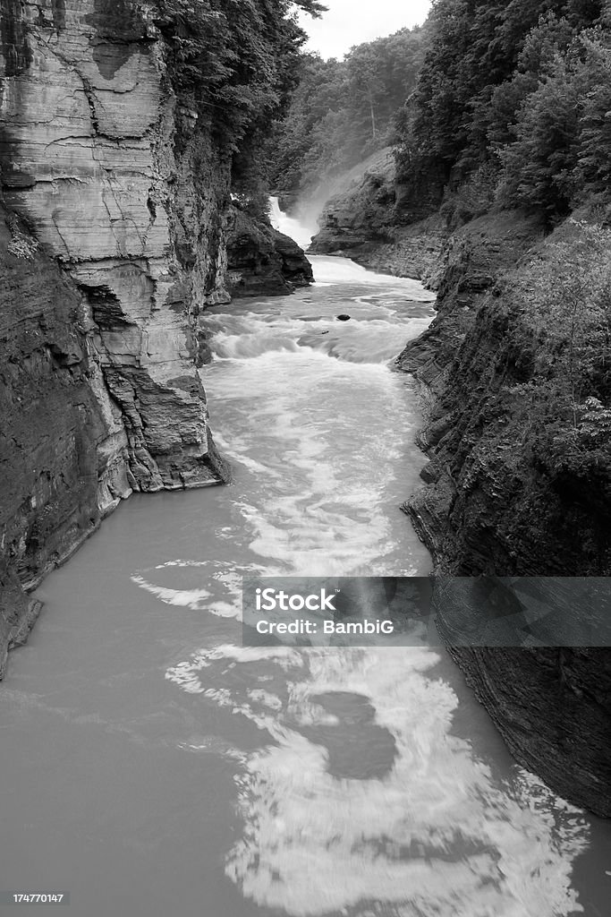 водопад - Стоковые фото Letchworth State Park роялти-фри