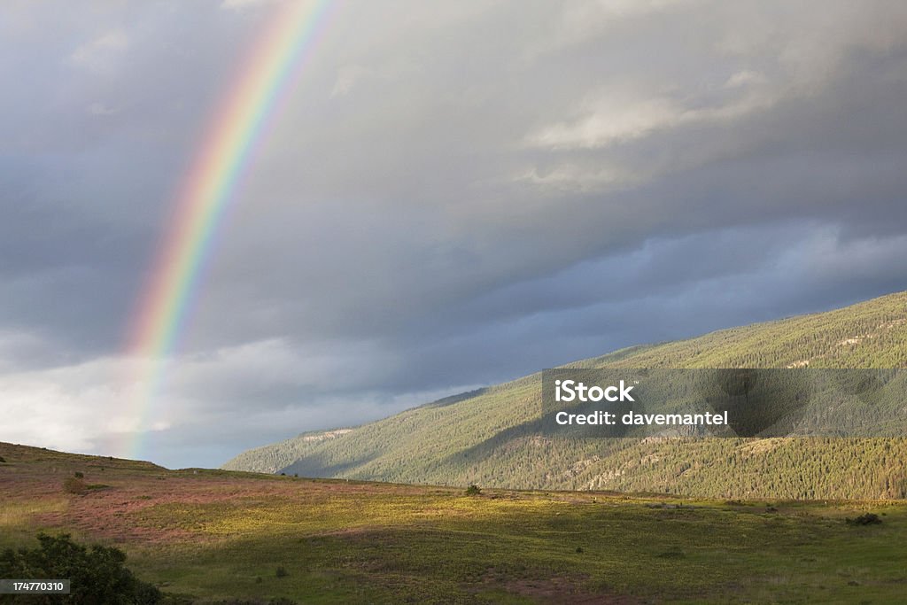 Rainbow - Lizenzfrei Berg Stock-Foto