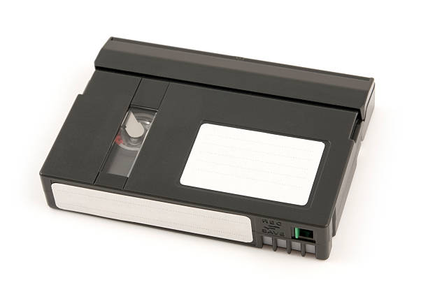 istock MiniDV cassette tape for recording home video with a camcorder 174770998