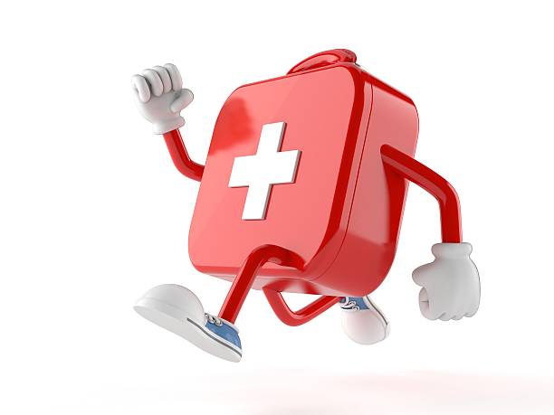 First Aid Stock Photo - Download Image Now - Cartoon, First Aid, First Aid  Sign - iStock