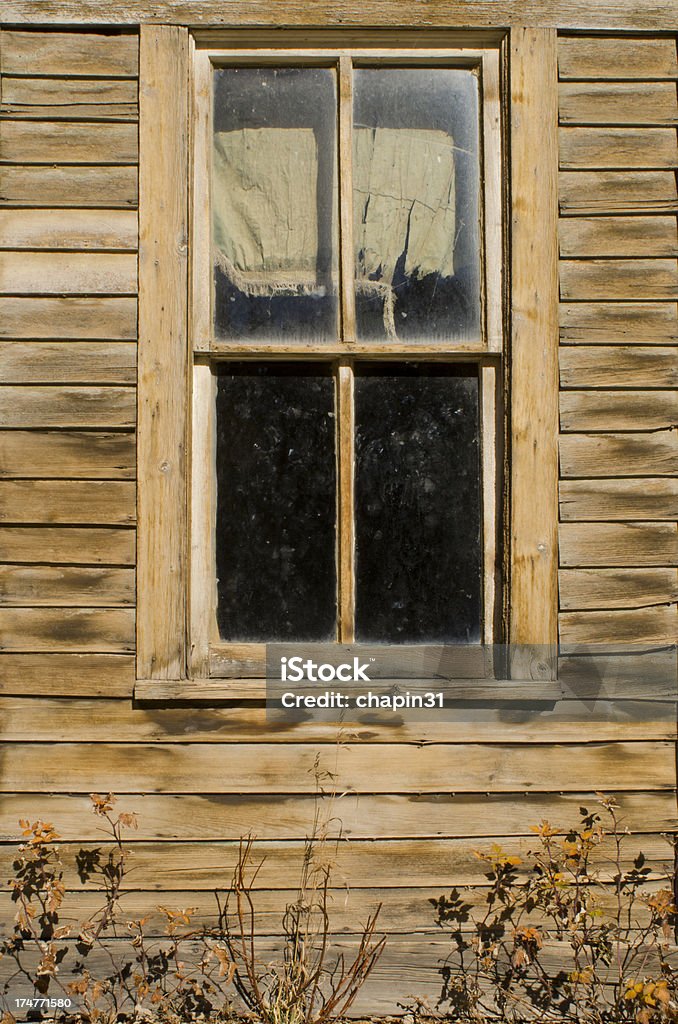Ghost Town-Fenster - Lizenzfrei Architektonisches Detail Stock-Foto