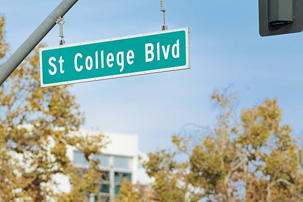 istock State college boulevard street sign 174772046