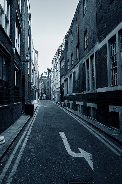 istock empty alley in city 174772115