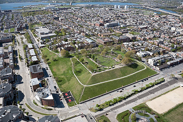 Aerial View of South Baltimore
