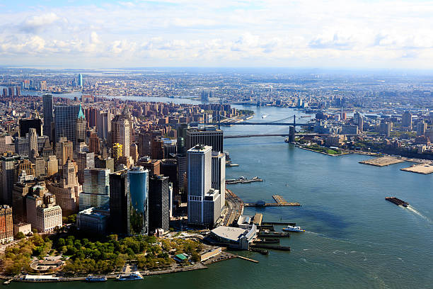 istock Aerial view of Manhattan 174772788