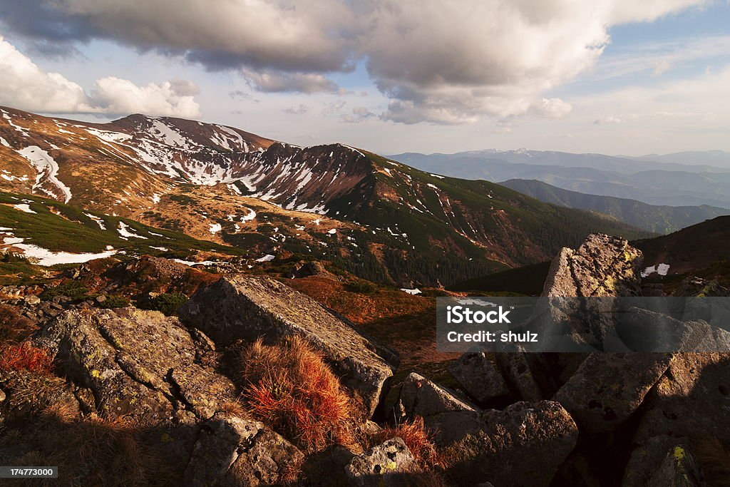 Berglandschaft - Lizenzfrei Baum Stock-Foto