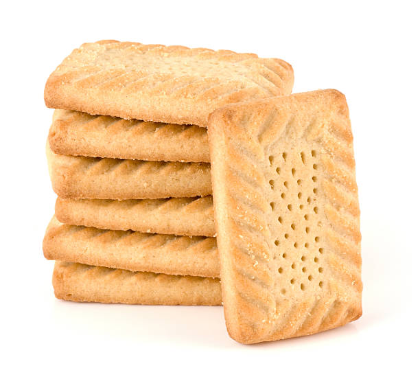 istock Shortbread sweet Scottish biscuits isolated on a white background 174773041