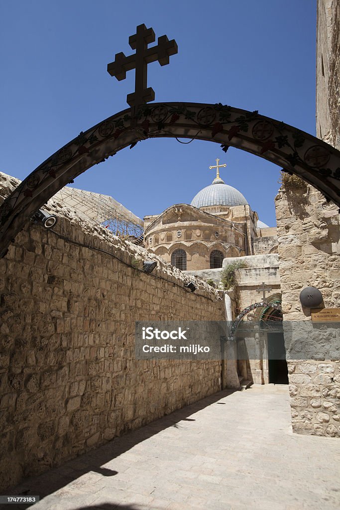 Bazylika Grobu Świętego w Jerozolimie, Izrael - Zbiór zdjęć royalty-free (Via Dolorosa)
