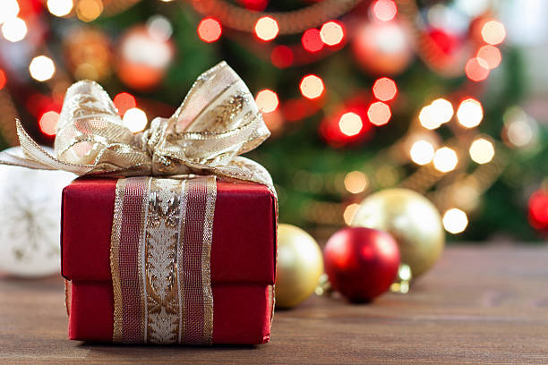 istock Closeup of a Christmas present 174773783