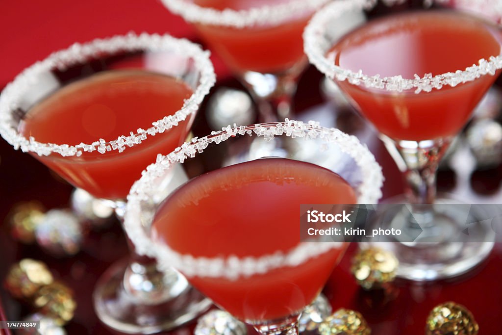 Weihnachten Blutorangen-martini - Lizenzfrei Martini Stock-Foto