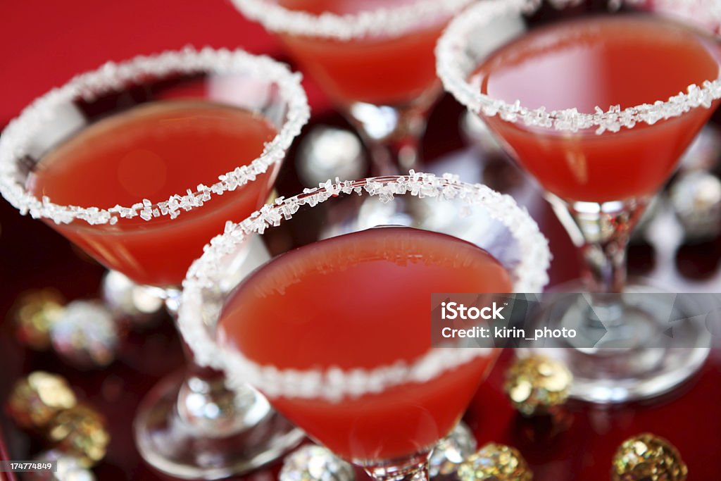Noël martini à l'orange sanguine - Photo de Martini dry libre de droits