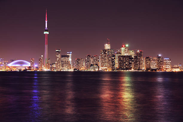 istock Illuminated Toronto City at Night 174774980