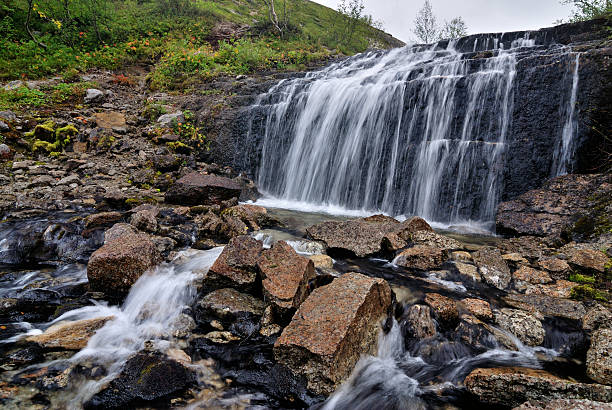 istock Mountain stream in Khibiny Mountains 174775689