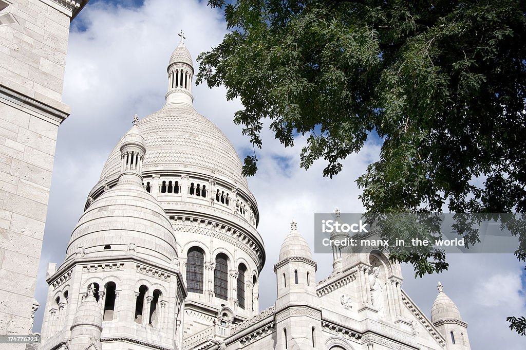 Basílica de Sacré-Coeur - Foto de stock de Basílica royalty-free