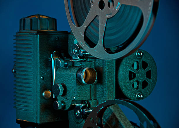 istock Vintage 8mm Movie  Projector Front View 174776256