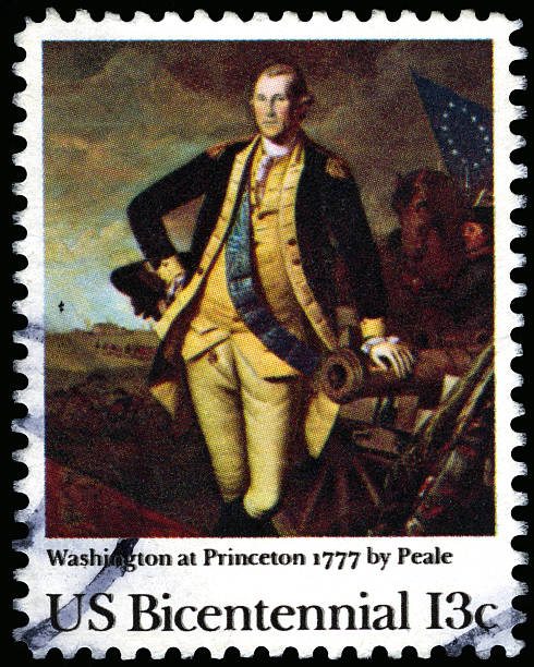 istock USA Postage Stamp - US Bicentennial 174776534