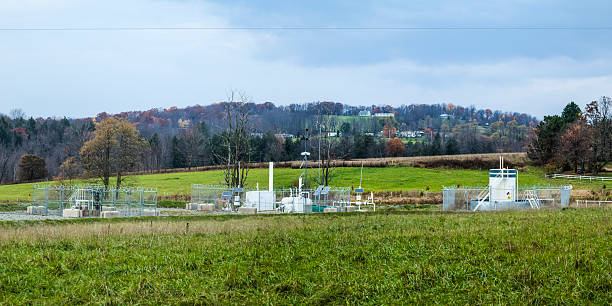 site de marcellus shale et gaz - marcellus shale photos et images de collection