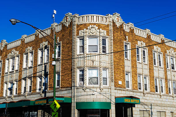 istock Art Deco  Commercial Building, Avalon Park, Chicago 174776904