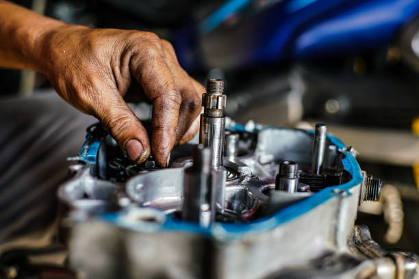 istock Mechanical repair transmission engine gear 1747770541