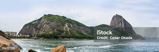 Foto de Panorama De Açúcar e mais fotos de stock de Praia Vermelha - Rio de Janeiro - Praia Vermelha - Rio de Janeiro, Baía, Baía de Guanabara