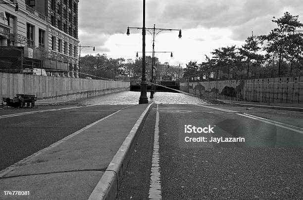Hurricane Sandy Aftermath Flooded Tunnel West Streetlower Manhattan Nyc Stock Photo - Download Image Now