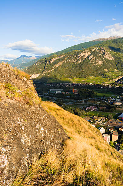 istock View from the Ruins of Chateau de Tourbillon 174778232