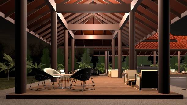 istock 3D illustration of coffee shop 1747783272