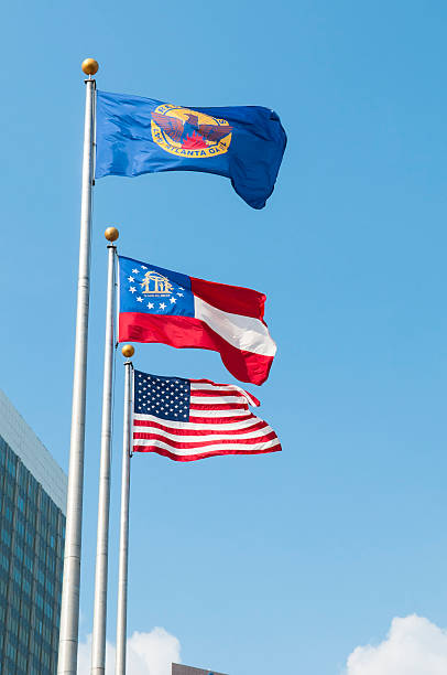istock Flags in Atlanta, Georgia 174778765