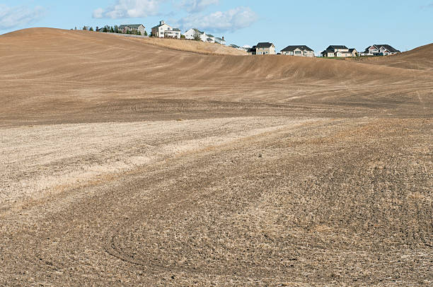 istock New houses and harvested fields in Washington state 174779299