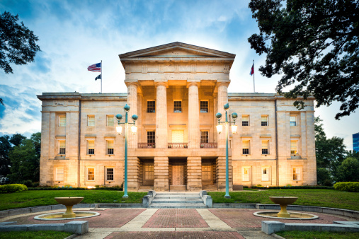 North Carolina State Capitol, Raleigh. USA.